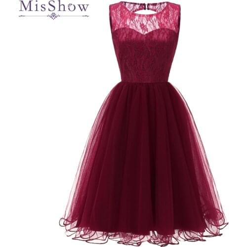 Летние платья с открытыми плечами MisShow China At AliExpress