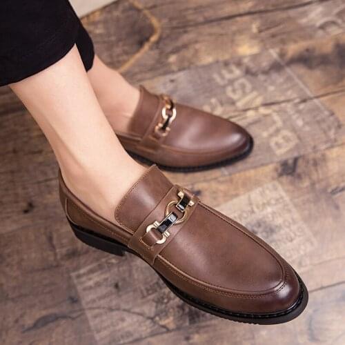 Mens shoes original Italian hairstyle wedding shoes mens formal brand shoes mens office party shoes zapatos de hombre обувь 1