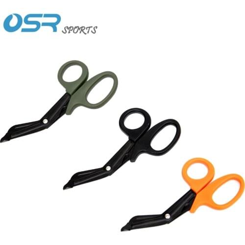 Diving Scissors Outdoor Household Portable for Medical, Veterinary, Fishery SS420 with pocket はさみ