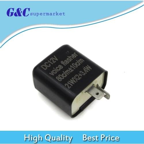 Turn Signal Flasher Blinker Relay 12V 2 Pin Motorcycle LED Indicator Light diy electronics