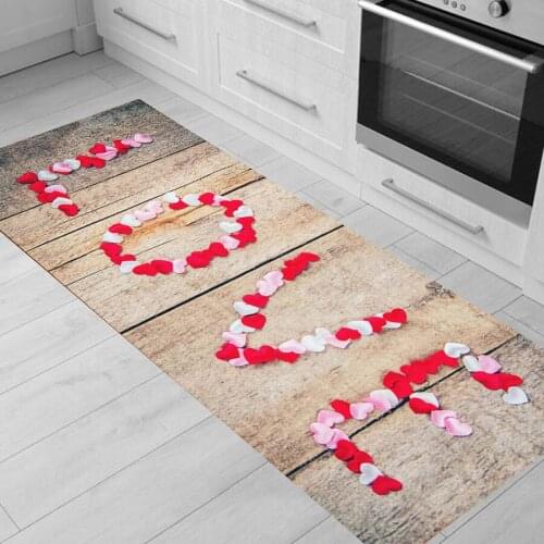 Kitchen Mat Cheaper Anti-slip Modern Area Rugs Living Room Balcony Bathroom Printed Carpet Doormat Hallway Geometric Bath Mat