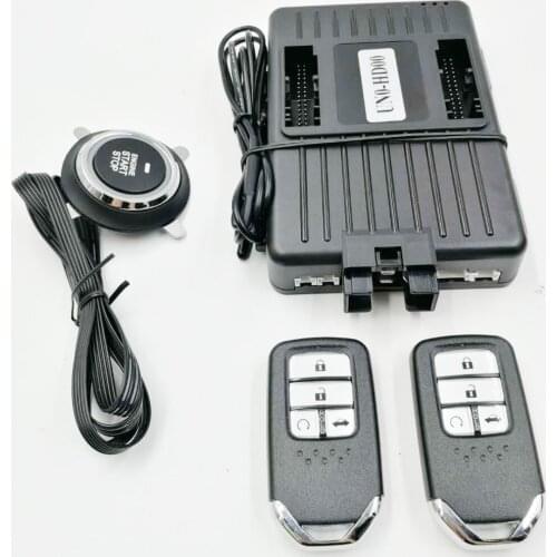 For Honda XR-V 2015-2018 Car Add push start stop remote start system and Keyless Entry Plug and play