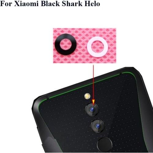High quality For Xiaomi Black Shark Helo Back Rear Camera Glass Lens test good Parts AWM-A0 for Xiaomi BlackShark Helo