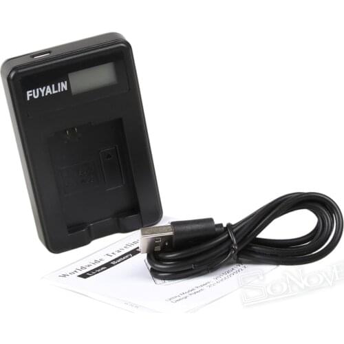 USB Battery Charger for EN-EL15 Rechargeable Battery for Nikon EN-EL15a D600 D610 D7500 D7000 D7100 D750 D800 D800S D800E D810