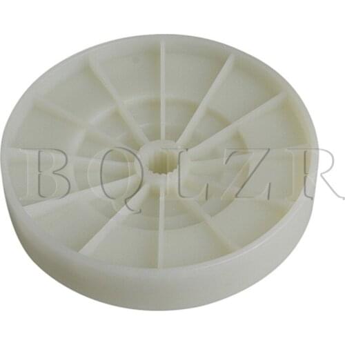 BQLZR 11x2.3cm Creamy White Plastic W10006356 Drive Pulley Replace Washer W10239973 W10536113 W10326374 W10721967