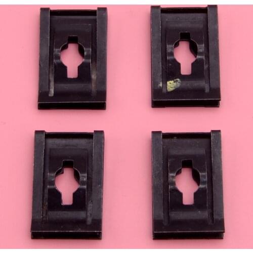 CITALL 90673-TY2-A01 4Pcs/Set Black Iron Lower Engine Cover Access Clip fit for Honda Accord Civic CRV