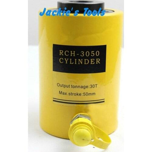 Hydraulic Hollow Hole Cylinder Jack Ram 30 Tons Industrial Top Quality