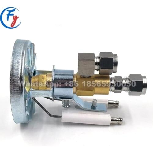 Waste Oil Burner Parts Brass Siphon Used Oil Spray Nozzle Ceramics Igniter Electrode Burner Flame Ring Air Atomizing Nozzle