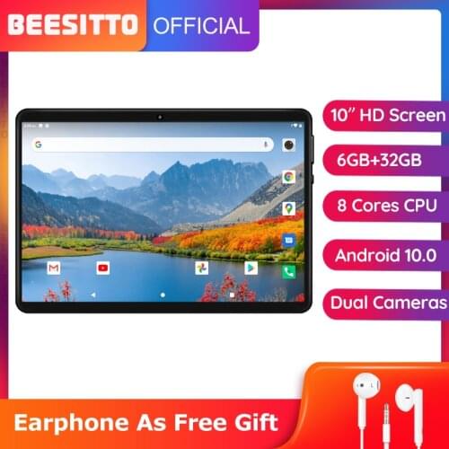Hot New Tablet M107 Octa Core Processor 6GB RAM 32GB Storage Android 10.0 OS 10 Inch tablet 1280x800 IPS WiFi USB Type C Tablets