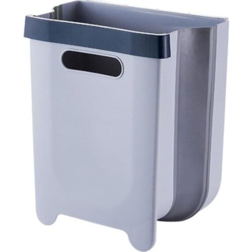 Kitchen Hanging Trash Folding Can