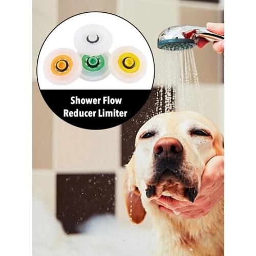 4PCS Shower Head Flow Control Valve Set Water Saver Device Flow Reducer Limiter 95% Shower Taps Shower Set Flow Reducer Limiter