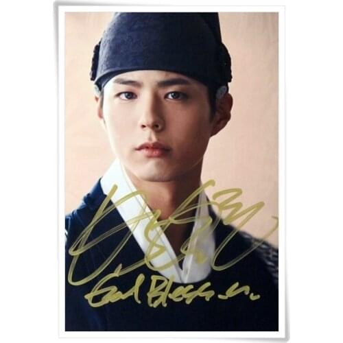 Park Bo Gum autographed signed with pen photo Love in the moonlight 4*6 inches freeshipping 10.2016 03