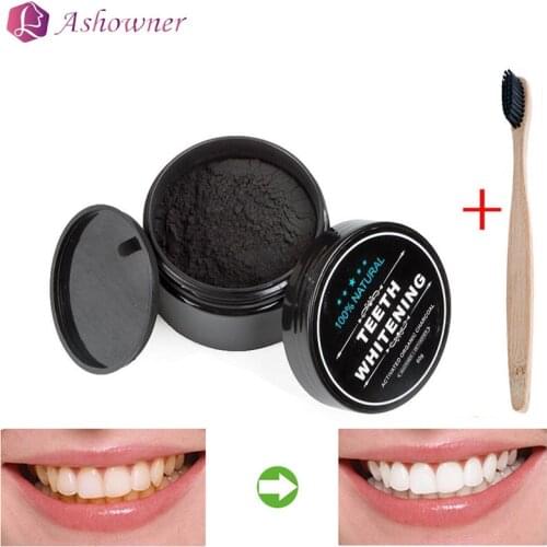 Professional Oral Hygiene Teeth Whitening Oral Care Charcoal Powder Natural Activated Charcoal Teeth Whitener Powder