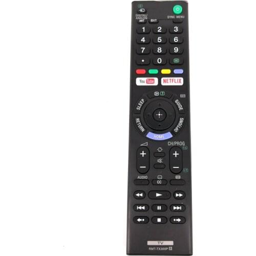 New RMT-TX300P Remote For Sony 4K HDR Ultra HD TV TX300B RMT-TX300E RMT-TX300U KD-55X7000E KD-49X7000F KDL-40W660E KDL-32W660E