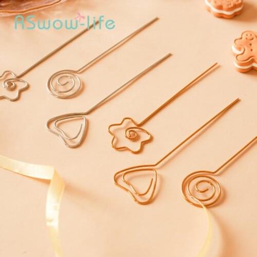 1PCS 304 Stainless Steel Fruit Stick Cocktail Decoration Needle Home Special Fruit Fork Gift Cocktail Picks Food Picks For Kids