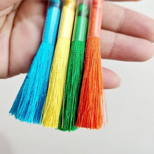 100 pcs/lot Milk Silk Tassel Pendant DIY Parts Jewelry Making Accessories Charming Decorations For Chain Earrings Bags Phone