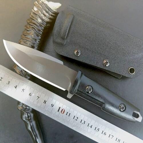 Free shipping New style Handmade D2 steel Outdoor knife tactical straight knife self-defense knife for camping