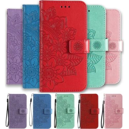 Case For Samsung Galaxy A02S A11 A12 A10 A21S A22 A32 A40 A42 A50 A51 A52 A71 A72 5G S21 S20 FE Plus 4G Petal Flower Cover D27F