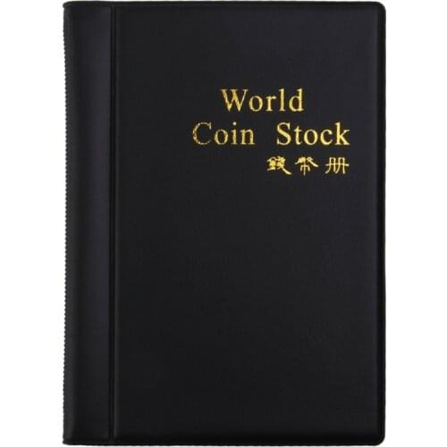 120 Coin Pockets Collection Collecting Storage Holder Money Penny Album Book GQ