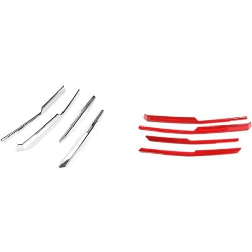 Front Grille Grill Cover Decoration Trim Strips Kit for Chevrolet Camaro 2017 2018 2019 2020 Car Accessories