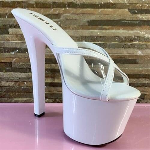 PU material 17 cm high heels, comfortable waterproof new style, sexy sandals