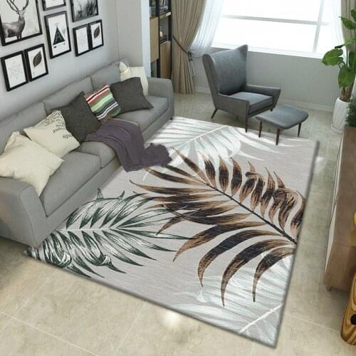 Custom Nordic style Abstract Art Carpets for Living room High-quality geometric rectangle Rugs Coffee table bedroom sofa Carpet