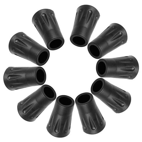 Pole basket nordic Tungsten Trek walk camp rubber tip carbon fiber alloy ferrule crutch bar ski hike telescope stick