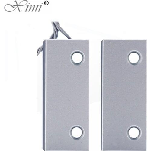 Wired Door Window Sensor Magnetic Switch For Home Alarm System Detector Door Close NC/NO XM-51
