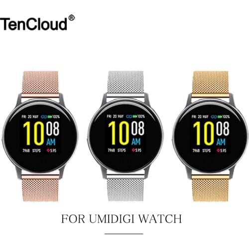 Watch Band For Umidigi Uwatch 2S/3S/3 GPS/GT Strap Bracelet For Umidigi Urun S Ufit Metal Wristband Belt Smart Watch Accessories