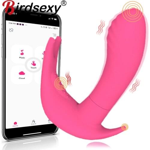 Sex Toys Bluetooth Dildo Vibrator for Women Wireless APP Remote Control Vibrator Wear Vibrating Panties Toys for Couple Sex Shop