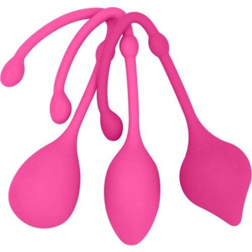 Silicone Smart Ball No Vibrator Kegel Ball Ben Wa Ball Vagina Tighten Exercise Machine Sex Toy for Women Vaginal Geisha Ball