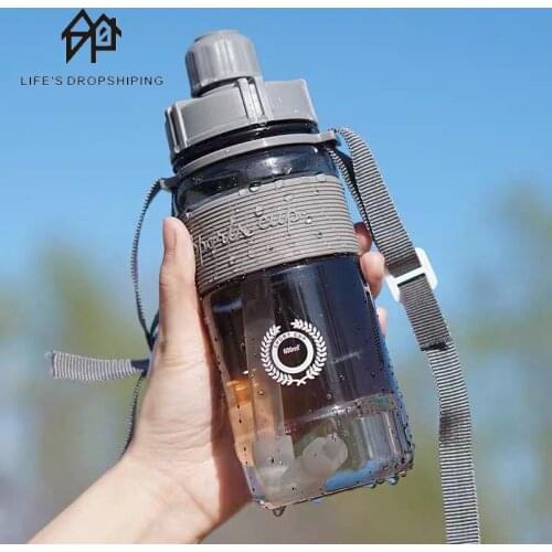 4color Outdoor Fitness Sport Bottle Kettle Large Capacity Travel Portable Climbing Bicycle Water Bottles BPA Free Gym Space Cups
