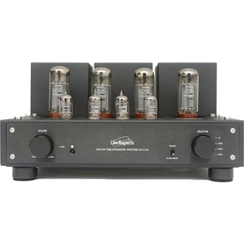 Line Tube Magnetic Amplifier LM-211IA Integrated EL34*4 Push-Pull Tube Amplifier 32W*2(Ultralinear) 15W*2(Triode)
