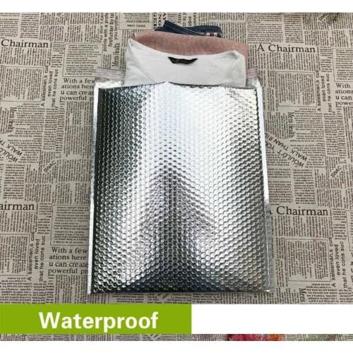 50pc Bubble Buffer Courier Self Adhesive Seal Bags PE Waterproof Plastic Cellophane Bags Gifts Bag Candy Pouch Jewelry Packaging