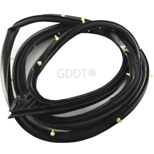 1 Piece Door Rubber for Lancer Ex Rain Seal Strip for Lancer Gt Weather Proof for Evo 10 X on Door Frame with Clips