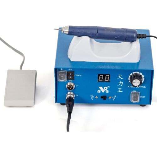 50000rpm Brushless Dental Lab Micromotor STRONG DRILLDALIWANG+Q9 brushless handpiece micromotor for polishing dental/stone