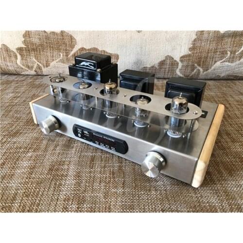 6N2 6P15 luxury tube amplifier fever rectifier amplifier DIY kit with Bluetooth 5.0
