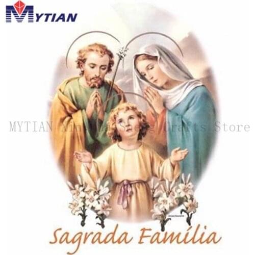 5D DIY Diamond Embroidery Jesus Gods Religion DIY Sagrada Familia Diamond Painting Full Drill Cross Stitch Kits Home Decor Gift