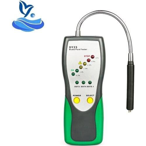 DUOYI DY23 Car Brake Fluid Tester DY23 Accurate Test Automotive Brake Fluid Water Content Check Universal Oil Quality DOT 3/4/5