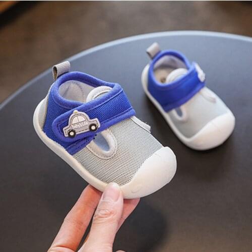 Children Casual Shoes Kids Soft Rubber Sole Loop Mesh Shoes Girls Girls Boys Infant Kids Running Sport Shoes Sneakers Walker