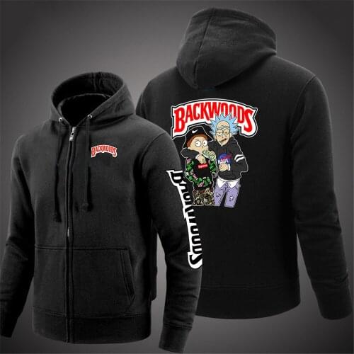 Spring Autumn casual Men Clothing Backwoods Logo Printing Mens Zip Jacket Cotton Fashion High Quality Dots Sports Jacket