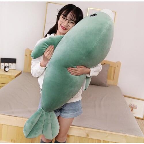 Sea Animal Giant sea Lion Doll Seal Plush Toy Baby Sleeping Pillow Kids Stuffed Toys Gift for Girl