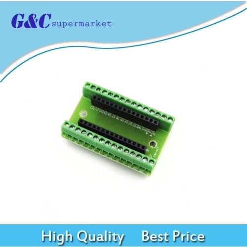 New NANO 3.0 controller Terminal Adapter/Nano Expansion Board NANO IO Shield V1.O Simple Extension Plate For Arduino