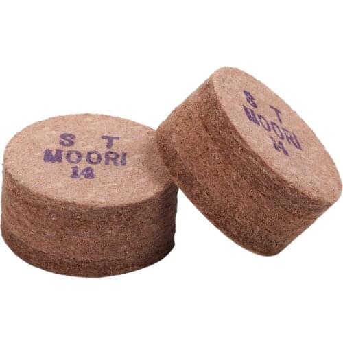 Original Moori Pool Cue Tip Black 8 Multi-layer GINA Standard Tip 1 Pc Carom Cue Tip Billiard Accessories Billiard Cue Tip