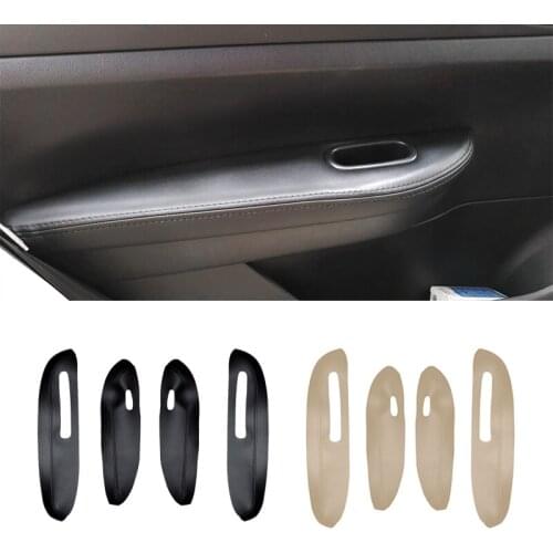 For Peugeot 307 2004 2005 2006 2007 2008 2009 2010 2011 2012 2013 Car Interior Door Armrest Panel Microfiber Leather Cover Trim