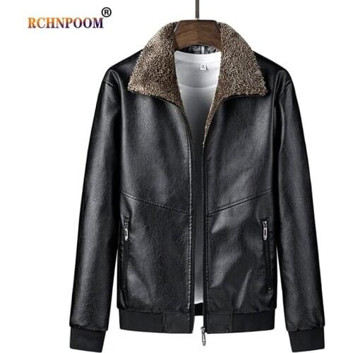 RCHNPOOM Mens Biker Jackets