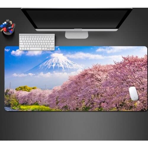 Super Hot Japanese Landscape Mouse Pad Fast High Quality Rubber Mouse Pad Gamer Game Accessory Keyboard Gamer Pad Game Gift
