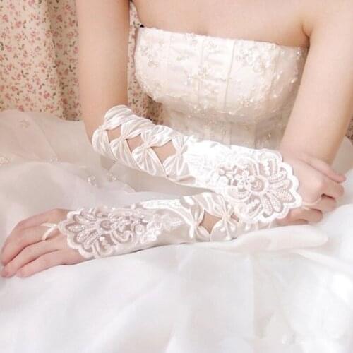 TCUOOBYD Wedding Lace Gloves