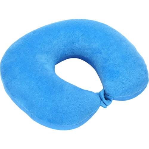 U Shaped Travel Pillow Particles Neck Car Plane Pillows Soft Cushion Home Outdoor Textile XR-Hot