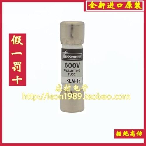 US BUSSMANN fuse Limitron fuse KLM-5 5A KLM-4 4A 600V